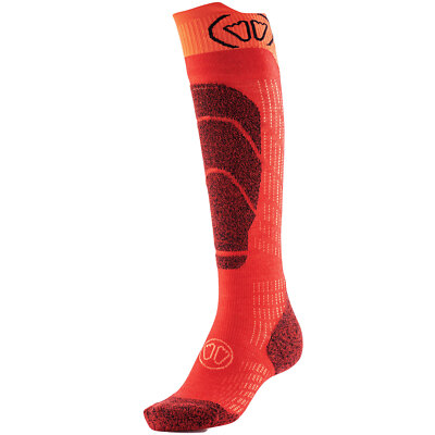 Sidas Ski Merino Junior Kinder-Skisocken Winter-Socken Sport-Wollsocken Orange