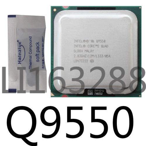 Intel Core 2 Quad Q9550 2.83GHz 12M 1333 Quad-Core LGA775 CPU Processor - Picture 2 of 2
