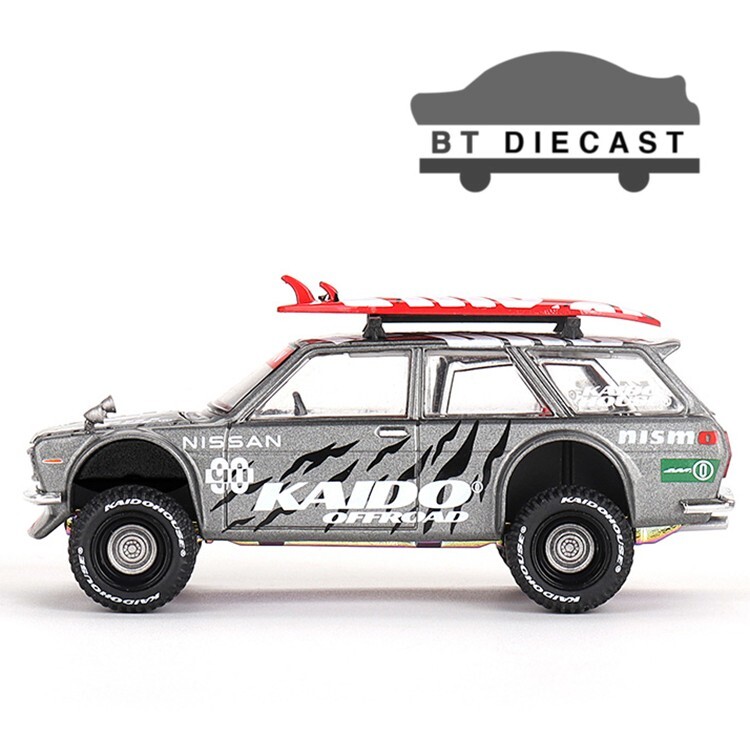 MINI GT KAIDO HOUSE NISSAN DATSUN 510 WAGON 4x4 OFFROAD V1 1