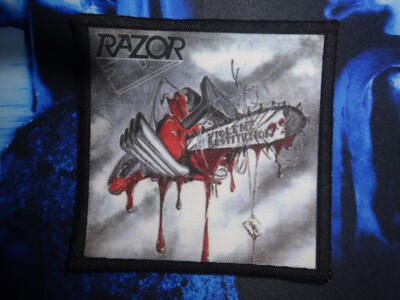 Razor Patch Thrash Metal Anvil Sarcofago