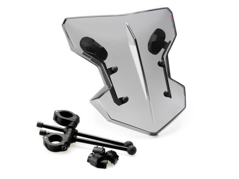Puig Light Smoke Flanker Screen Ducati Hypermotard 1100 2007-2009