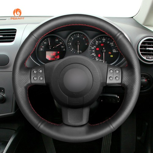 MEWANT DIY PU Leather Car Steering Wheel Cover for Seat Leon Ibiza Altea Toledo - Bild 3 von 9