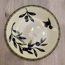 Liguria Olive by Williams-Sonoma INDIVIDUAL PASTA BOWL 9 3/8"