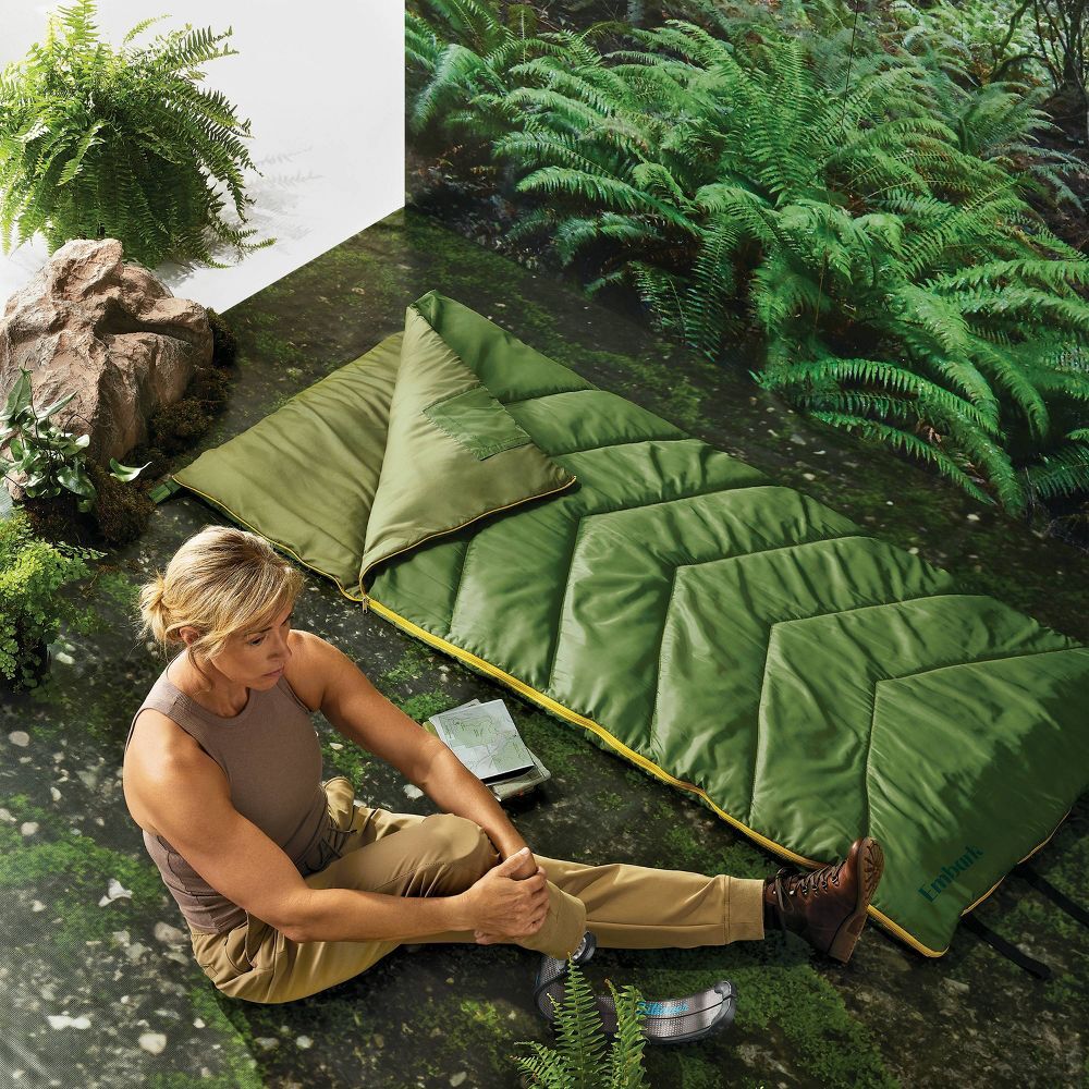 Спальный мешок Embark Легкий и компактный дизайн для взрослых 50 градусов 75x33 для кемпинга