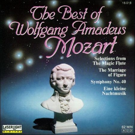 The Best of Wolfgang Amadeus Mozart (CD, Oct-1990, Laserlight) online ...