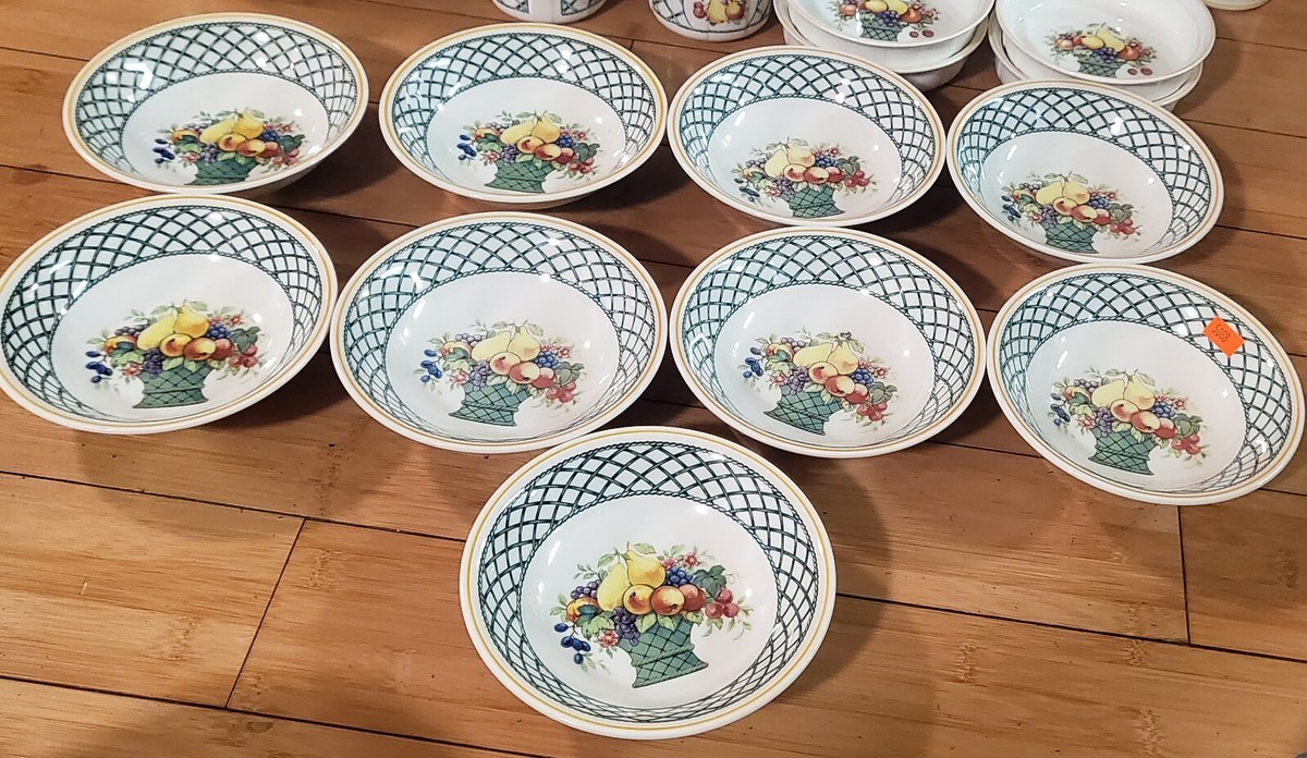 93pcs VILLEROY & BOCH BASKET Full set CLEAN!!! | eBay