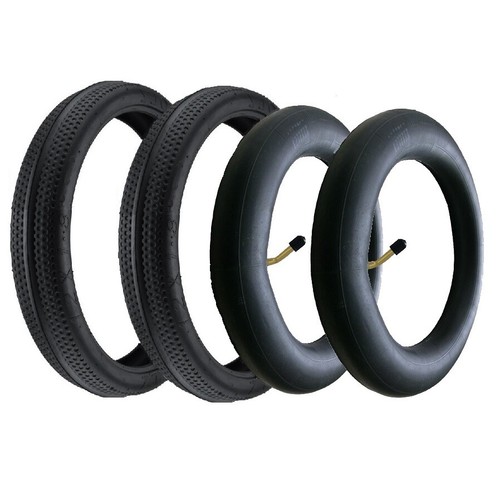 2 Pneus et 2 chambres à air Poussette Joolz 12x1.8 Tire Joolz Tyre