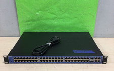 Adtran NetVanta 1238 1700599G1 48 Port Fast Ethernet PoE Managed Switch-TESTED