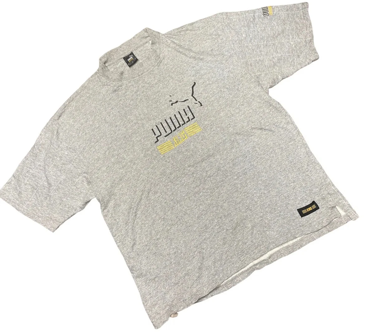 Puma retro stripe clearance t-shirt