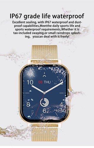 Montre connectée Sport Fit Pro GTS 2 P8 Plus Femme Tactile Fréquence Cardiaque - Photo 8/22