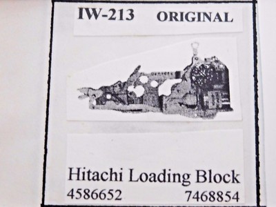 HITACHI / 4586652, 7468854 / LOADING BLOCK / IW213 / 1 PIECE (qzty)