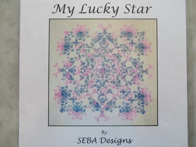 10% Off Seba Designs Blackwork Pattern Chart - My Lucky Star