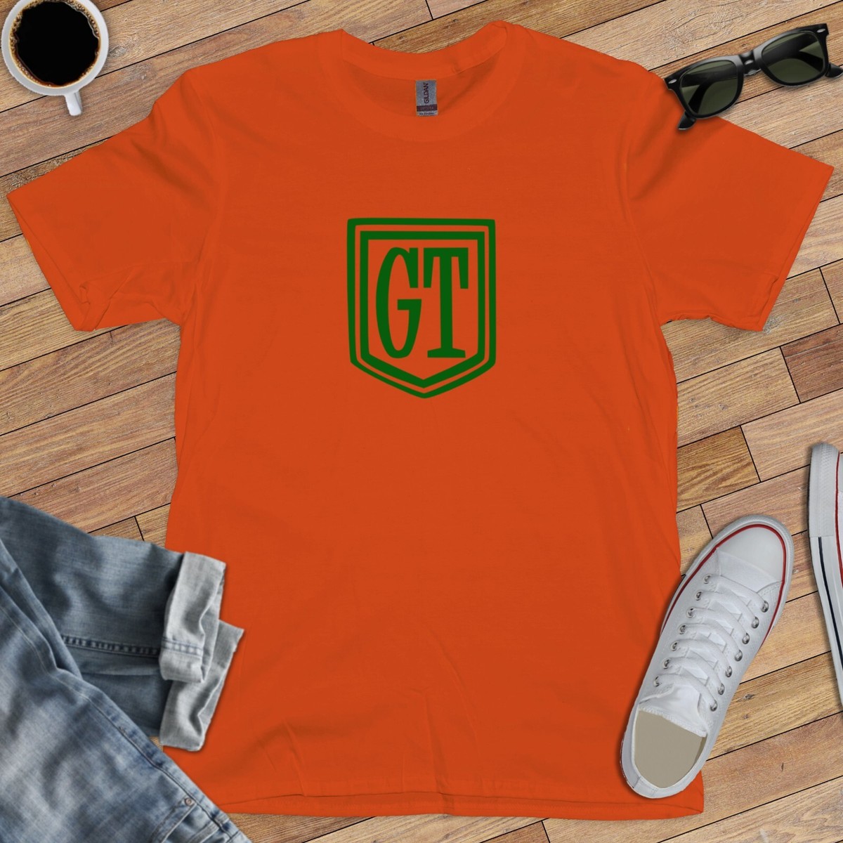 CORTINA GT T-SHIRT (Oldtimer MK 1 2 3 4 I II Lotus E RS Ford Ghia - Foto 4