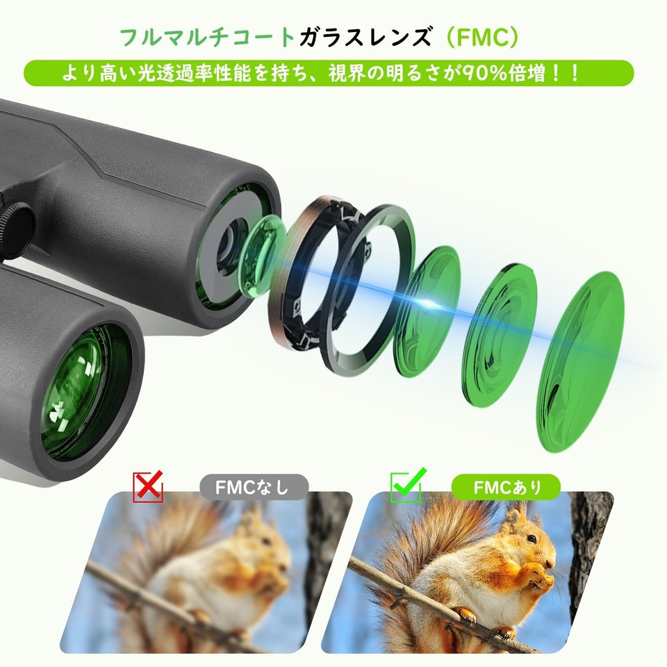 UBeesize Binoculars 10x 42x12 HD High Magnification Concert 42mm Aperture eBay