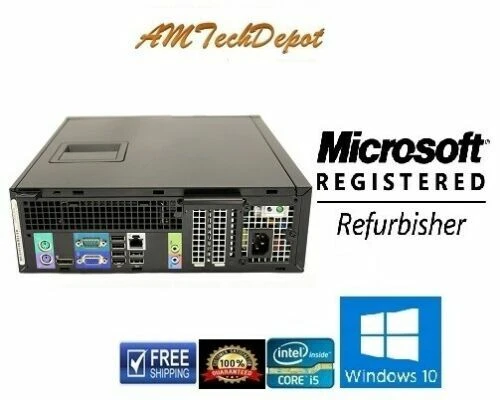 Dell Optiplex 790 Core i5 3.1Ghz 16Gb 500GB Win10 Pro 64-Bit Dell/P2210t Monitor - Image 3 of 4