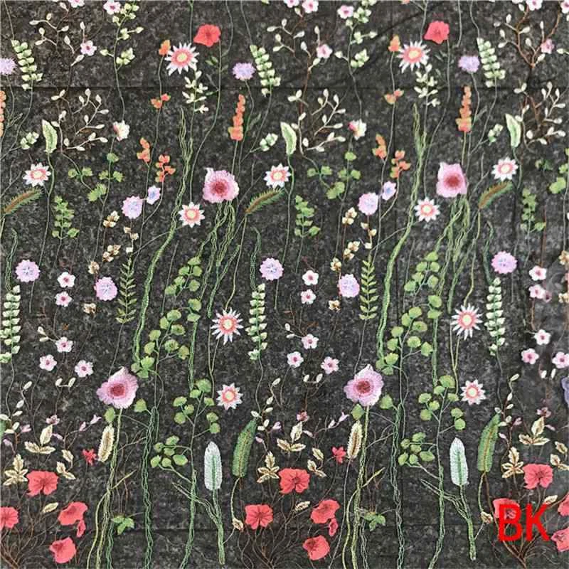 51" Embroidery Bridal Dress Fabric 0.5Y 8 Colours Lace Floral Corded Lace Fabric - image 4 of 4