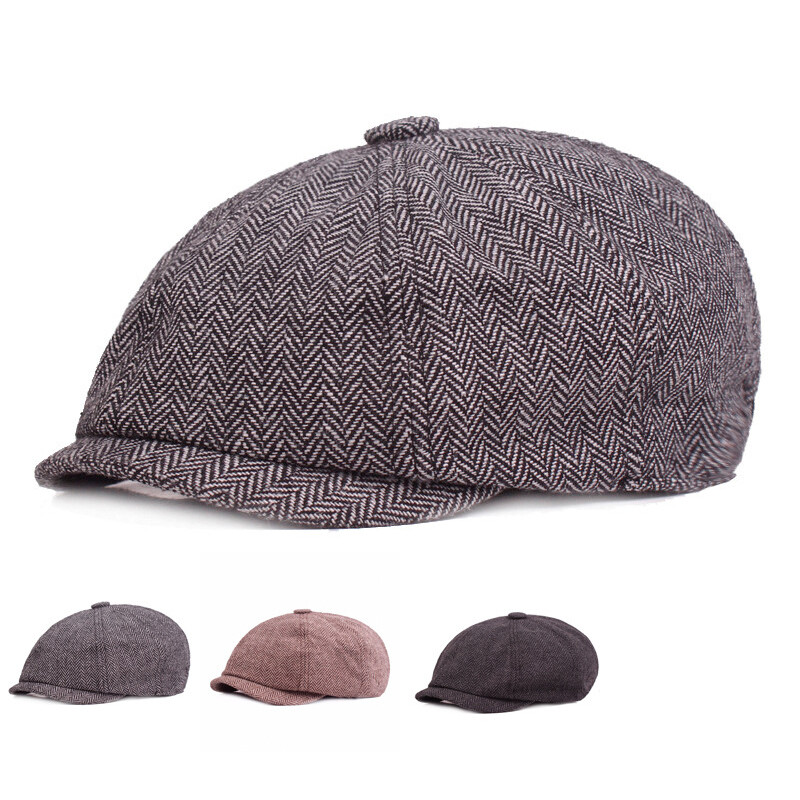 APL Cappello classico uomo cotone cotton gatsby cap newsboy edera estate golf v