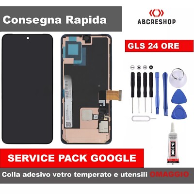Originales LCD DISPLAY SERVICE PACK GOOGLE PIXEL 8 5G 2023 TOUCH SCREEN GLAS