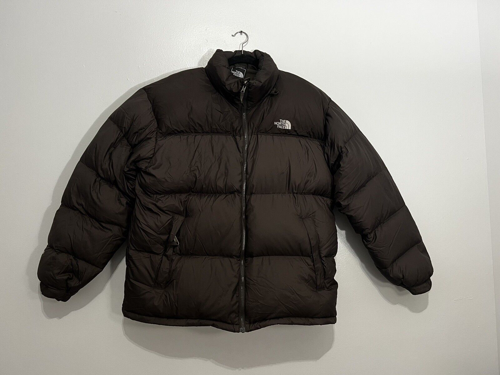 Vintage North Face 700 Down Nuptse Puffer Jacket Brown Puffy Mens XXL