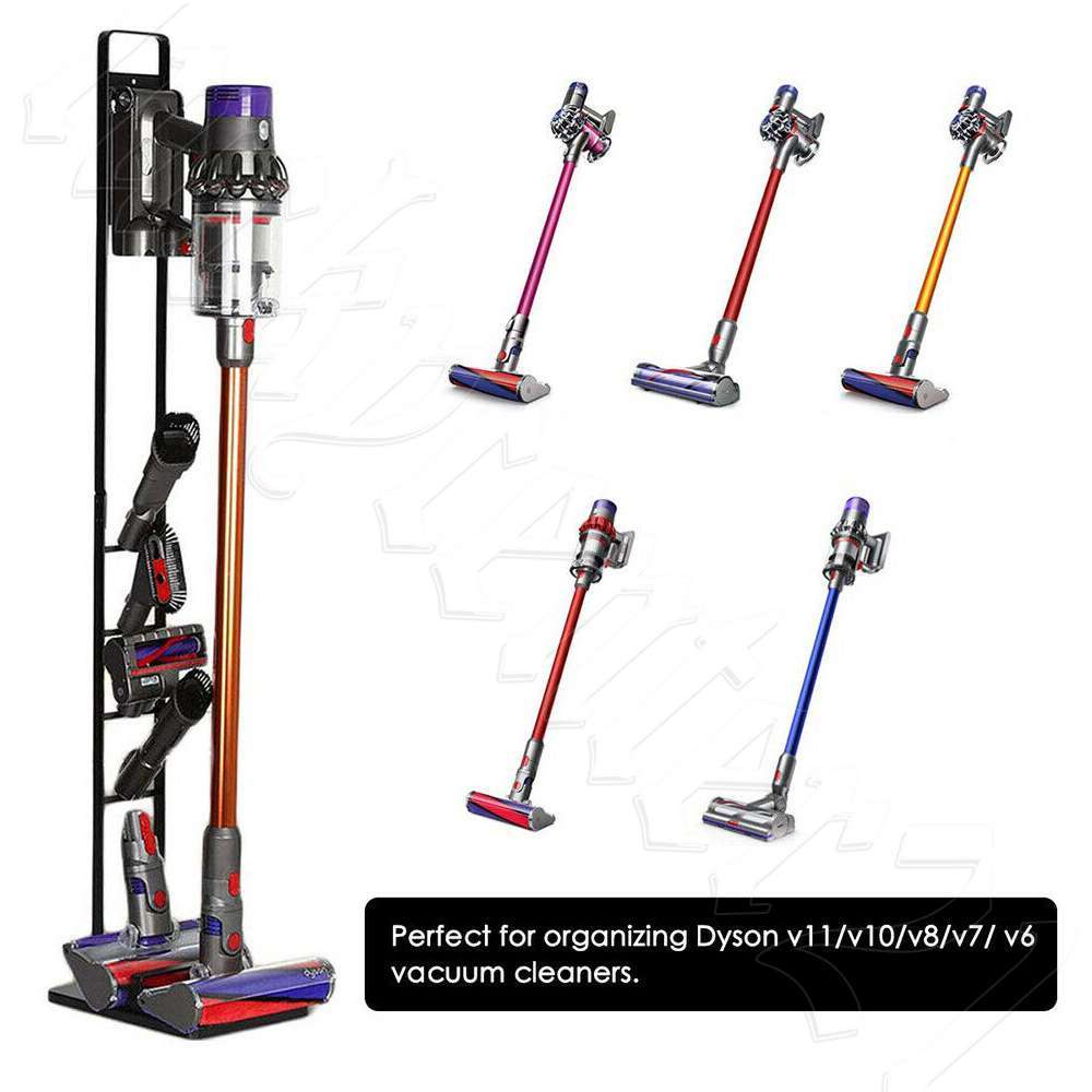 Freestanding Cordless Vacuum Cleaner Stand Floor Rack for Dyson V6 V7