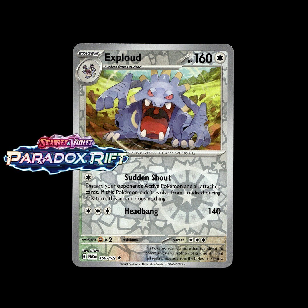 Pokemon Paradox Rift - Choose Your Card! - Holo/Reverse Holo - NM