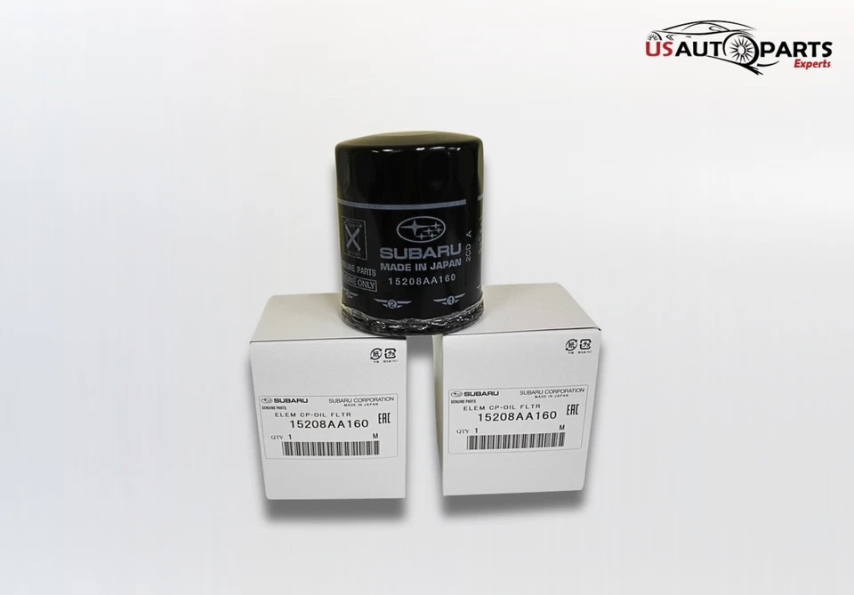 Set of 2 Genuine Subaru - Engine Oil Filter For Forester Impreza Crosstrek 11-25 Foto 4 de 4