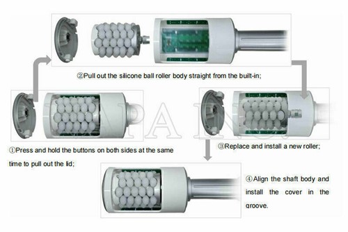 Inner Ball Roller Maschine Körper Abnehmen Hautstraffung Gesicht Cellulite Entfernung - Bild 12 von 12