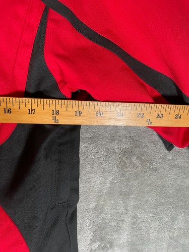 Women's DESCENTE Titan Insulated Ski Jacket Full Zip Size 8 Red - Picture 2 of 12