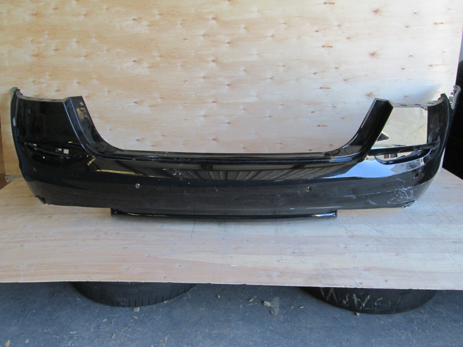 Maserati Quattroporte  Rear Bumper - Black # 670010263
