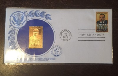 FIRST DAY COVER LOT Declaration Delaware George Washington Gold Martin Luther..