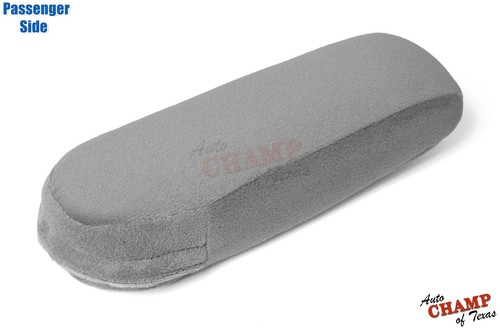 1999-2003 Ford F150 XLT -Passenger Side Replacement Cloth Armrest Cover Gray - Picture 6 of 12
