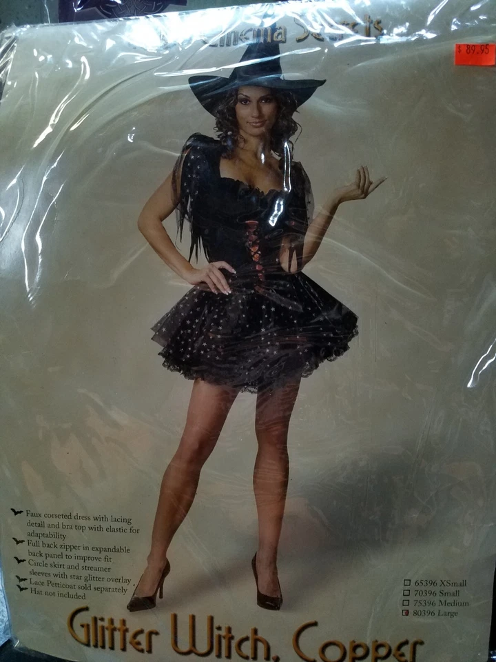 DISFRAZ DE BRUJA BRILLO SECRETOS CINEMATOGRÁFICOS Foto 2 de 2