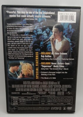8 Mile (Widescreen Edition / Bonus Features) DVD- Eminem PRE-OWNED