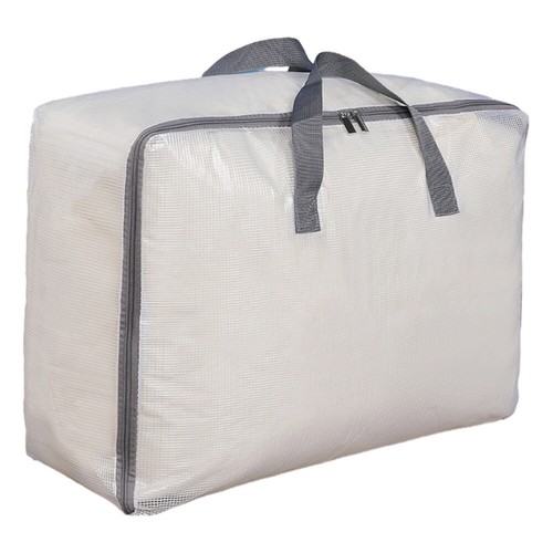 1X PVC Clothes Storage Bags Zipped Organizer Wardrobe Closet Box Bedding DuvetZO - Picture 16 of 16