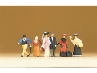 Preiser 12138 Reisende Und Passanten 6 Figuren Bahnsteig Exklusivserie H0 Neu