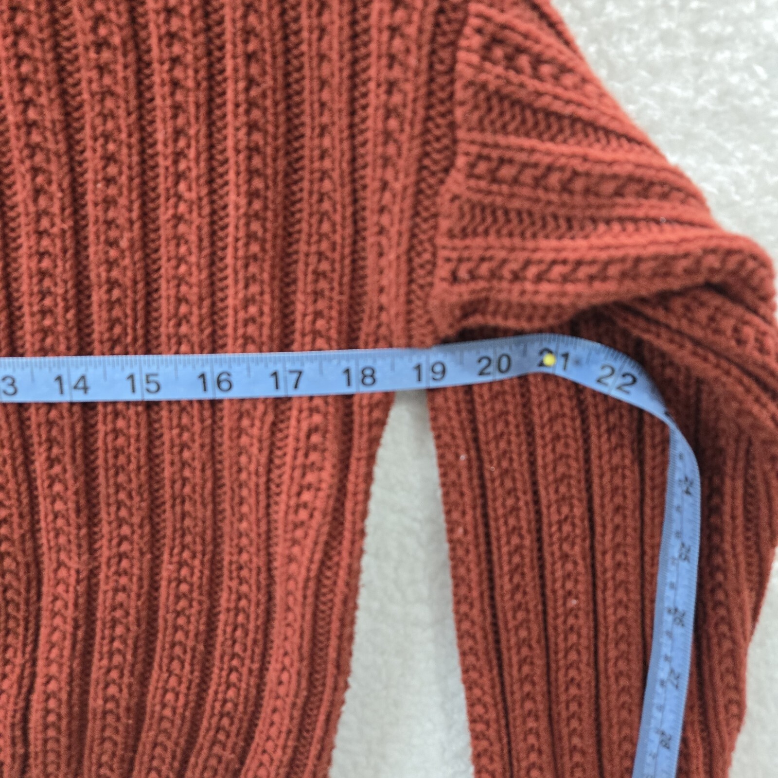 Universal Thread Womens Medium Burnt Orange Chunk… - image 6