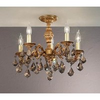 Classic Lighting 57374 Fg Sgt 18 Crystal Semiflush From The Chateau Collection on sale Classic Lighting 57374 Fg Sgt 18 Crystal Semiflush From The Chateau Collection on sale