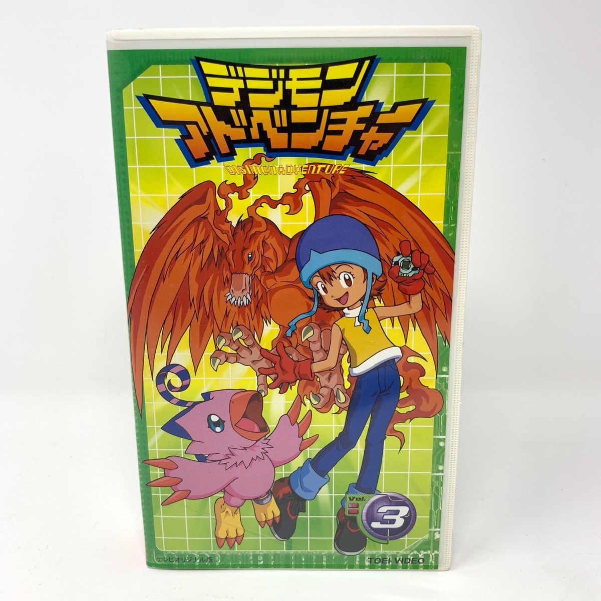 デジモン2 Lot of 9 DIGIMON ADVENTURE 02 (vol. 1-9 (no 5)) VHS Japan