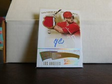 2014 Panini Classics CJ Cron RC Patch Auto #d /25