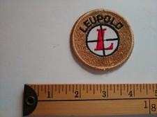 * BINOCOLO LEUPOLD SCOPES ANNI 80 FUCILE PISTOLA caccia cacciatore PATCH CREST *