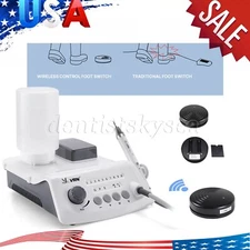 FDA Dental Digital Control Ultrasonic Scaler LED Handpiece Fit Woodpecker EMS