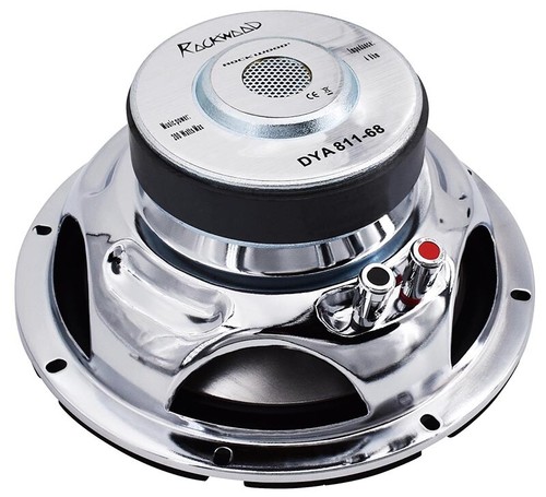 Rockwood Subwoofer Aluminium, Bass Lautsprecher 165 mm / 200 mm - Afbeelding 3 van 6