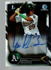 2016 Bowman Chrome Prospect Autographs #CPAYMU Yairo Munoz 