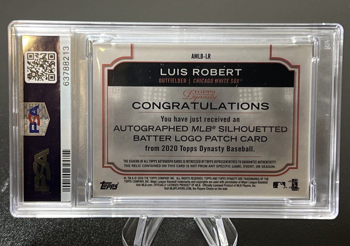 2021 dynasty LUIS ROBERT patch auto 【公式通販】