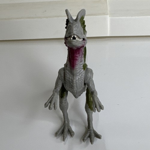 Dilophosaurus Jurassic Park Dino Screams Dinosauro Figura 1993 Kenner Sound Funziona - Foto 5 di 8