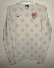 NEW WOMENS M NIKE TEAM ISSUED TEAM USA US NATIONAL SOCCER JERSEY SHIRT USA MADE