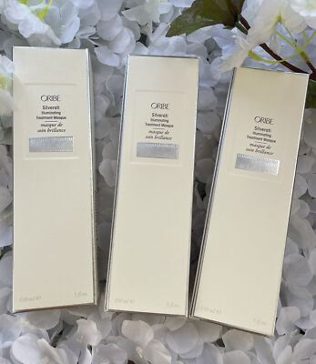 Oribe Silverati Illuminating Treatment Masque 5 oz With Box  (3)