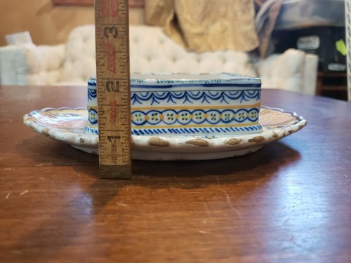 Vintage French Quimper Pottery - Serving Dish - Picture 9 of 10