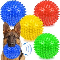4 StüCke Hundeball 12Cm Spiky Spielzeug FüR GroßE Hunde