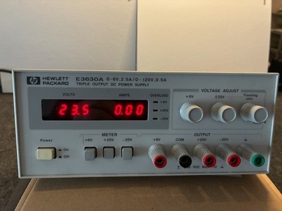 E3630A HP Agilent Keysight 3- Fach DC Netzteil, 6V 2,5A +-20V 0,5A 35W